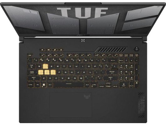 Ноутбук игровой ASUS TUF F17 FX707VUR-HX225/90NR0CS5-M00E30/Core i5-210H/16Gb/512Gb/17.3 FHD 144Hz/RTX4050 6Gb/DOS